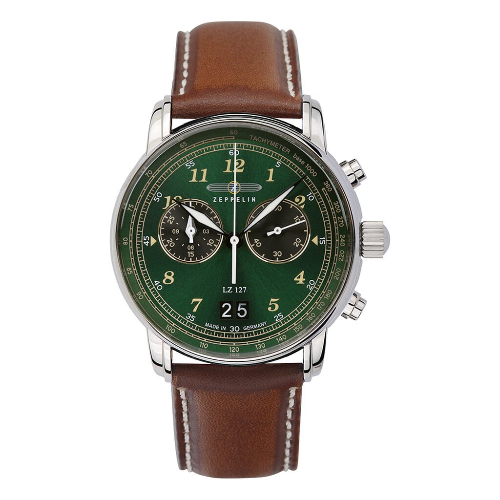 Zeppelin Herrenuhr Graf 8684-4 Quarz-chronograph - Armbanduhren Herren | OROVIVO