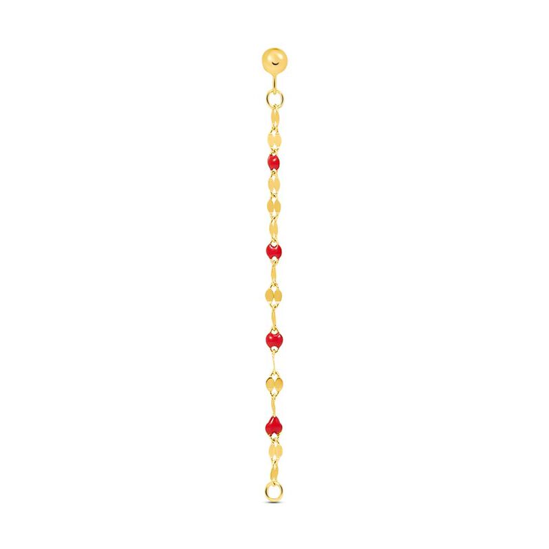 Mono Orecchino Pendente Beverly Oro Giallo - Spannringe Damen | OROVIVO