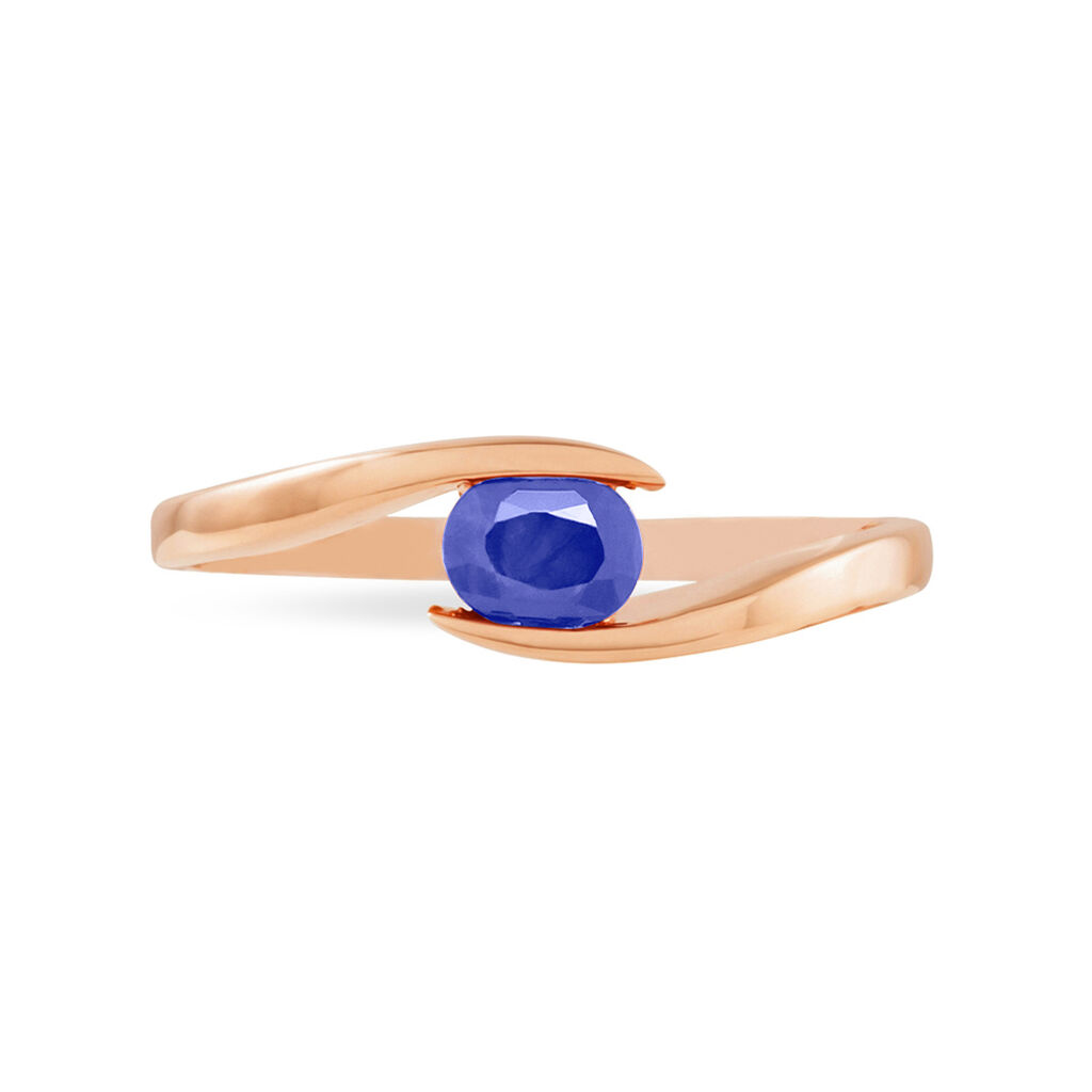 Bague Camilia Or Rose Tanzanite - Spannringe Damen | OROVIVO