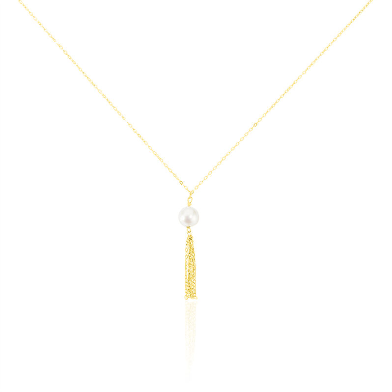 Collier Sidoine Or Jaune Forme Pompon - Spannringe Damen | OROVIVO