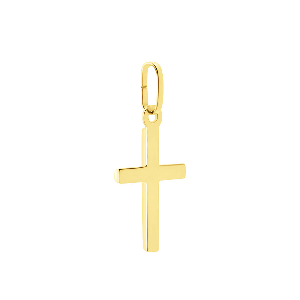 Kreuz Anhänger Gold 585 Eleasar - Schmuckanhänger Unisex | OROVIVO
