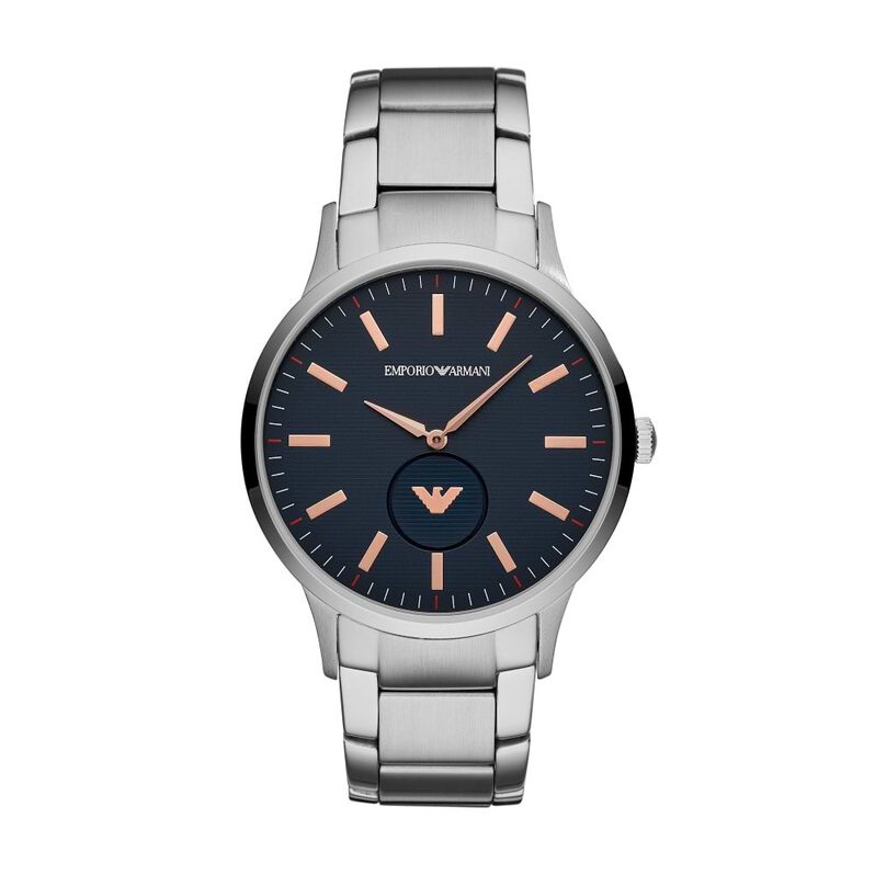 Orologio solo tempo Emporio Armani cinturino e cassa in acciaio - Spannringe Herren | OROVIVO