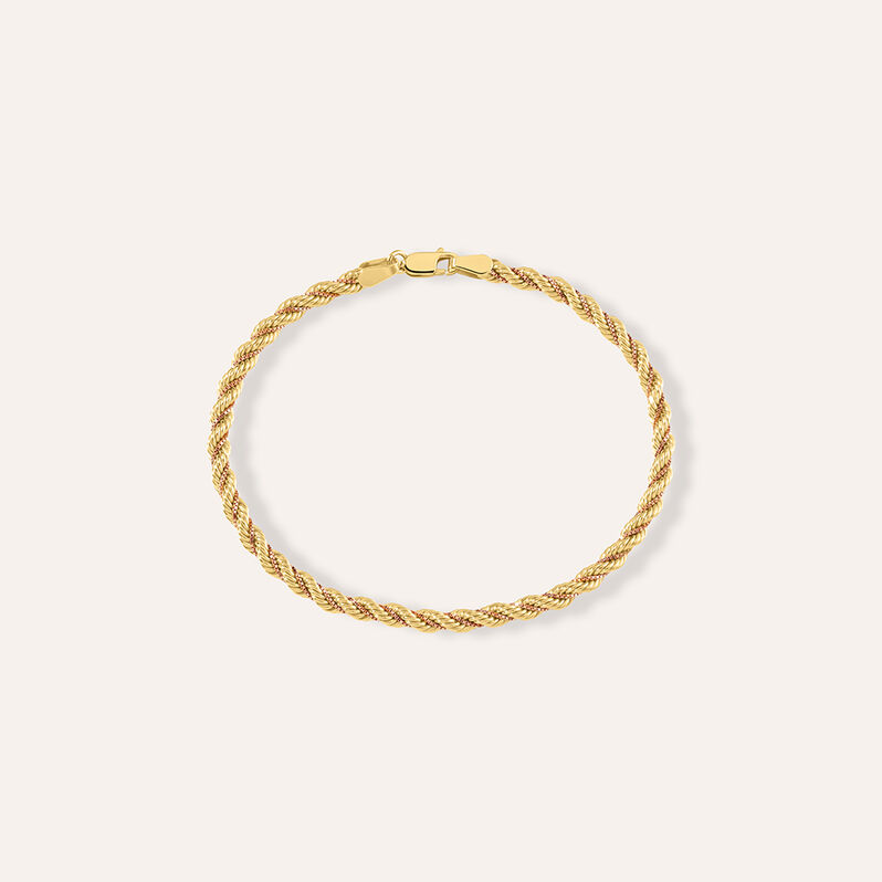 Bracciale Catena Colette Oro Bicolore - Spannringe Damen | OROVIVO