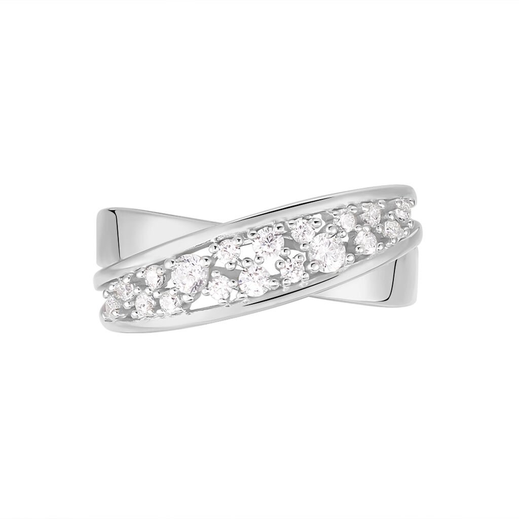 Damenring Silber 925 Zirkonia - Ringe mit Stein Damen | OROVIVO