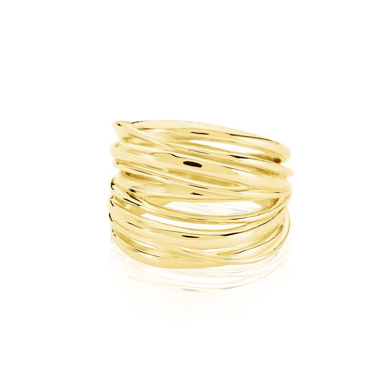 BRUNHILDE Damen Ring Silber vergoldet 925 - Ringe Damen | OROVIVO