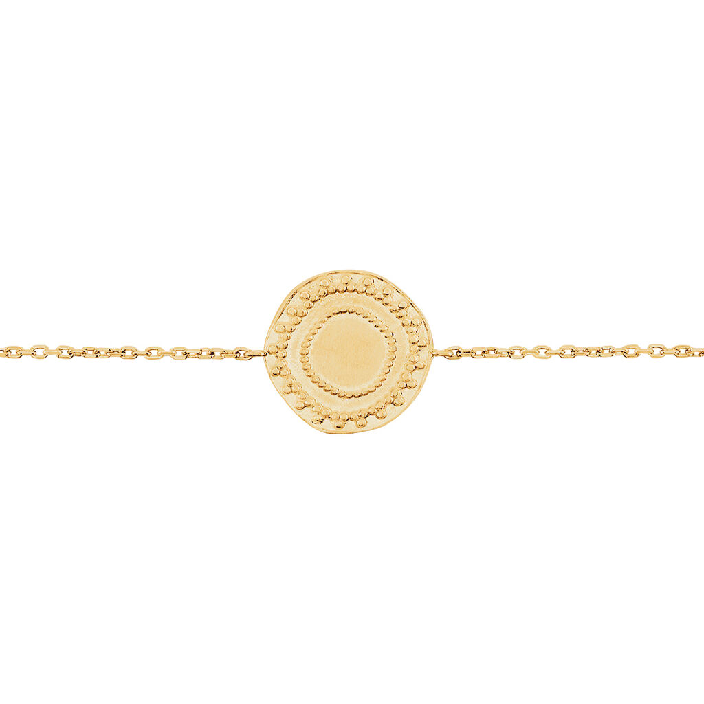Bracelet Plaque Or Nyah Pastille - Spannringe Damen | OROVIVO
