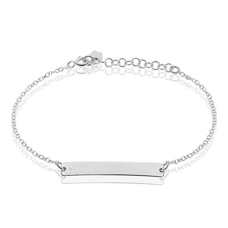 Bracelet Ofelia Argent Rhodie - Spannringe Damen | OROVIVO