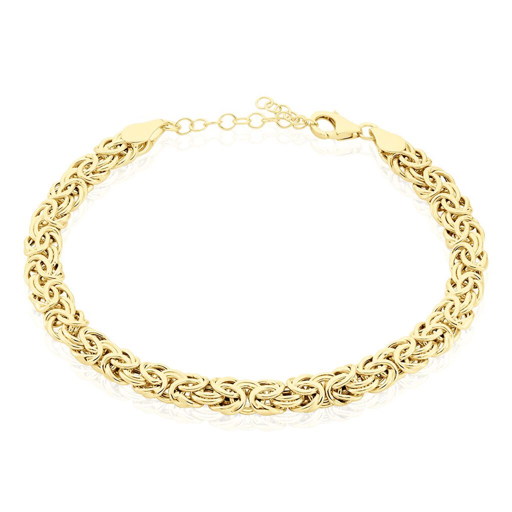 Damen Armkette Gold 585 Wasila 7,00mm 22cm - Armketten Damen | OROVIVO