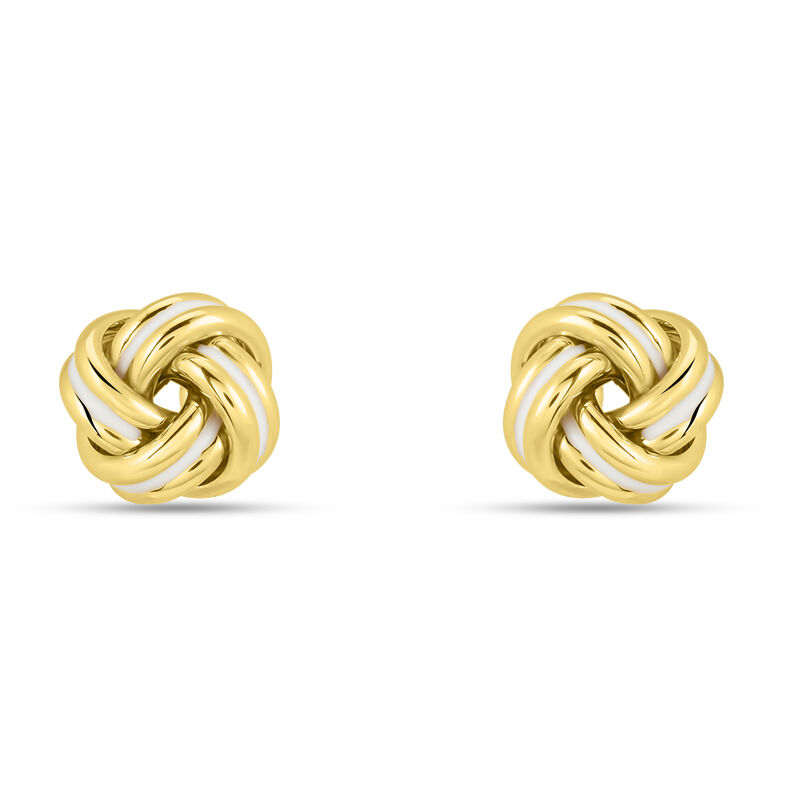 Orecchini Lobo Gold Essence Oro Giallo - Spannringe Damen | OROVIVO