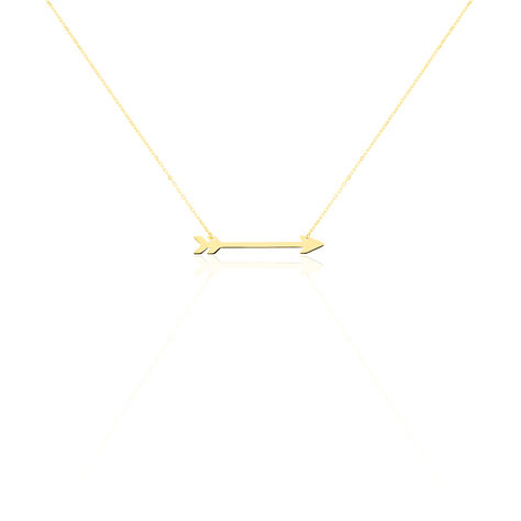 ORIANE Damen Collier Gold 375 (9 Karat) Pfeil - Halsketten  | OROVIVO
