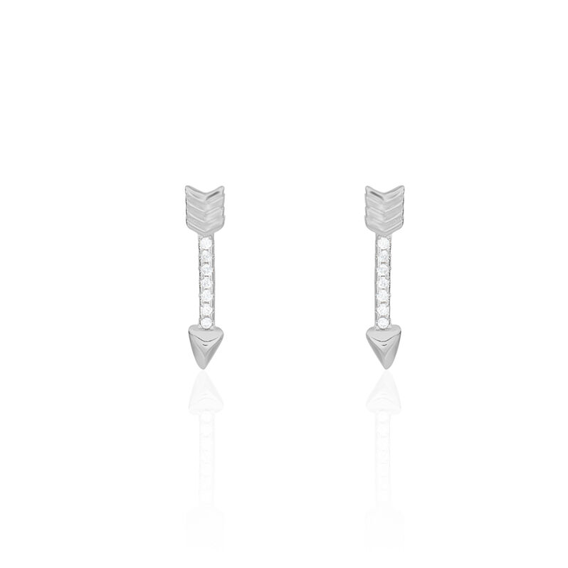 Boucles D'oreilles Argent Rhodie - Spannringe Damen | OROVIVO