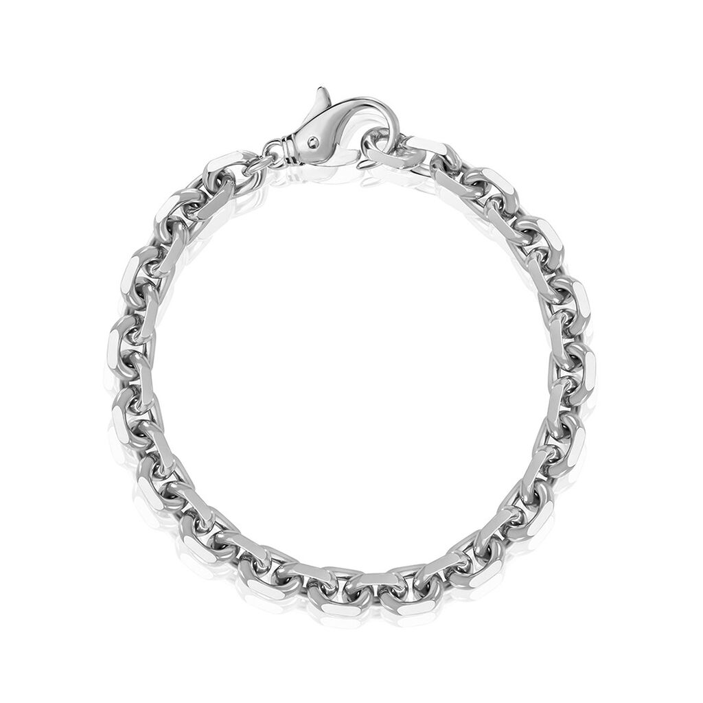 JOHANN Herren Armkette Silber 925 B 8 mm, Armkette ohne Stein