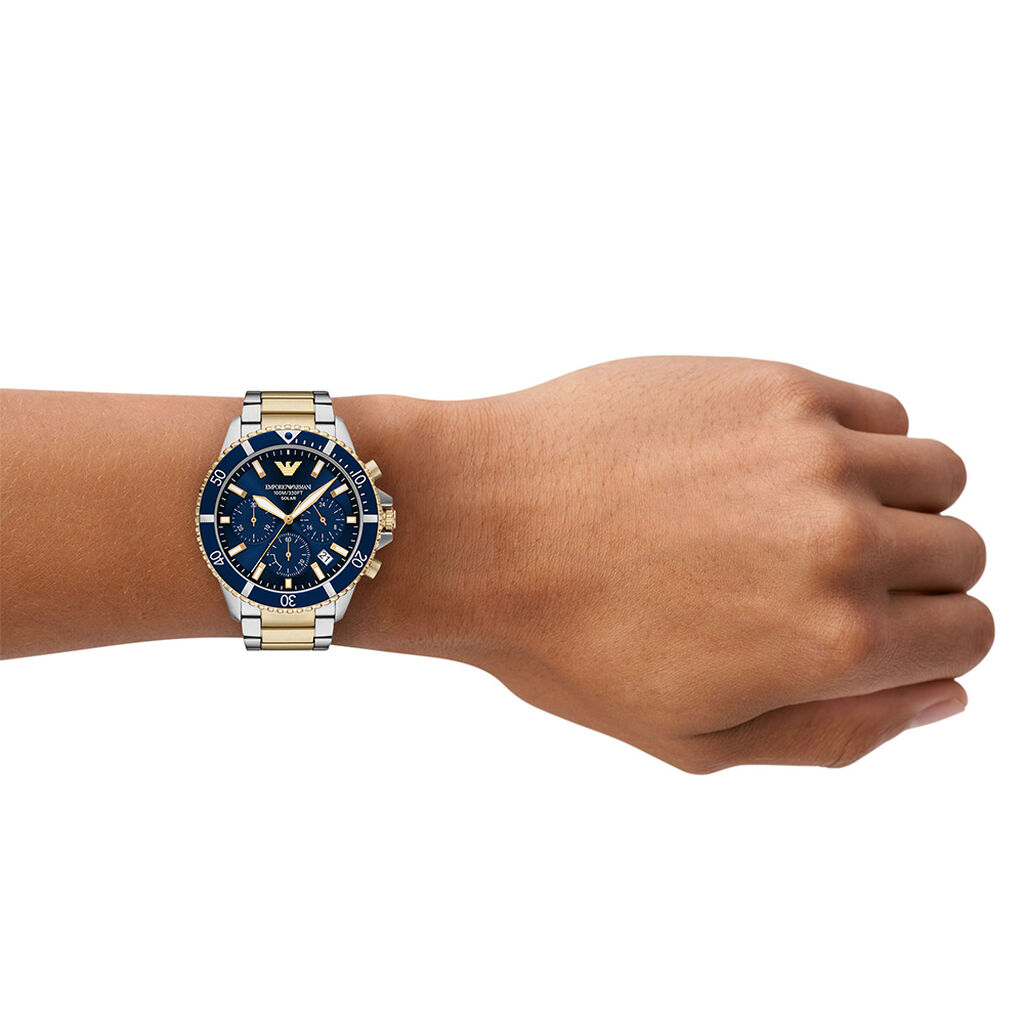 EMPORIO ARMANI Herren WORLD EXPLORER AR11740