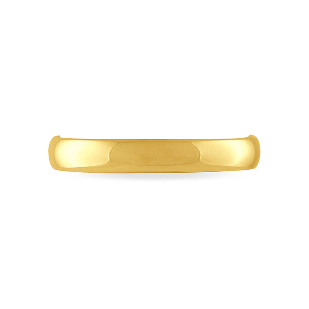 Alliance Meredithe Demi Jonc Classique Or Jaune - Spannringe Familie | OROVIVO