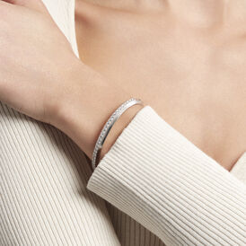 Damen Armreif Silber 925 Zirkonia - Armreifen Damen | OROVIVO