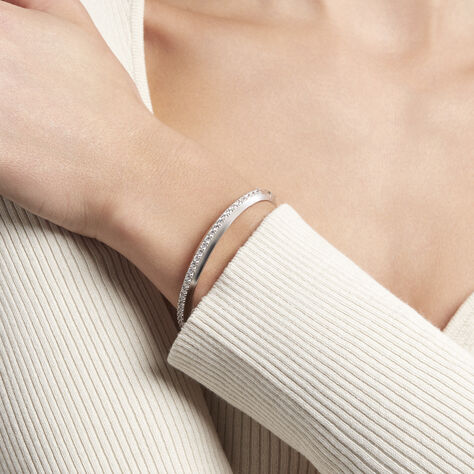 Damen Armreif Silber 925 Zirkonia - Armreifen Damen | OROVIVO