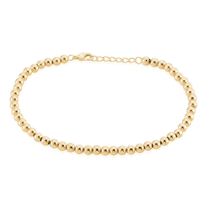 Bracelet Plaque Or Wafah Milti Boules - Spannringe Damen | OROVIVO