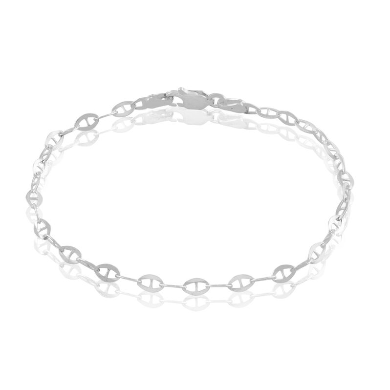 Bracelet Jeanne-rose Argent Blanc - Spannringe Damen | OROVIVO