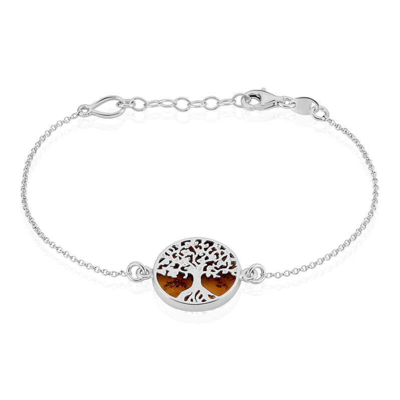 Bracelet Argent Aleana Cercle Arbre De V - Spannringe Damen | OROVIVO