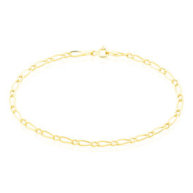 Damen Gliederarmband Figarokette Gold 375 - Armketten Damen | OROVIVO