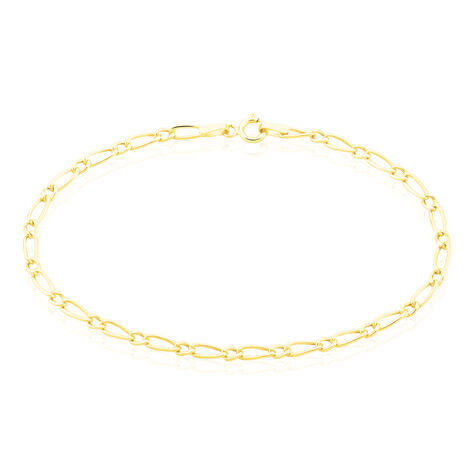Damen Gliederarmband Figarokette Gold 375 - Armketten Damen | OROVIVO