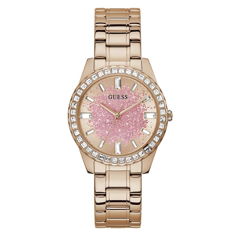 Orologio Al Quarzo Guess Glitter Burst Gw0405l3 - Spannringe Damen | OROVIVO