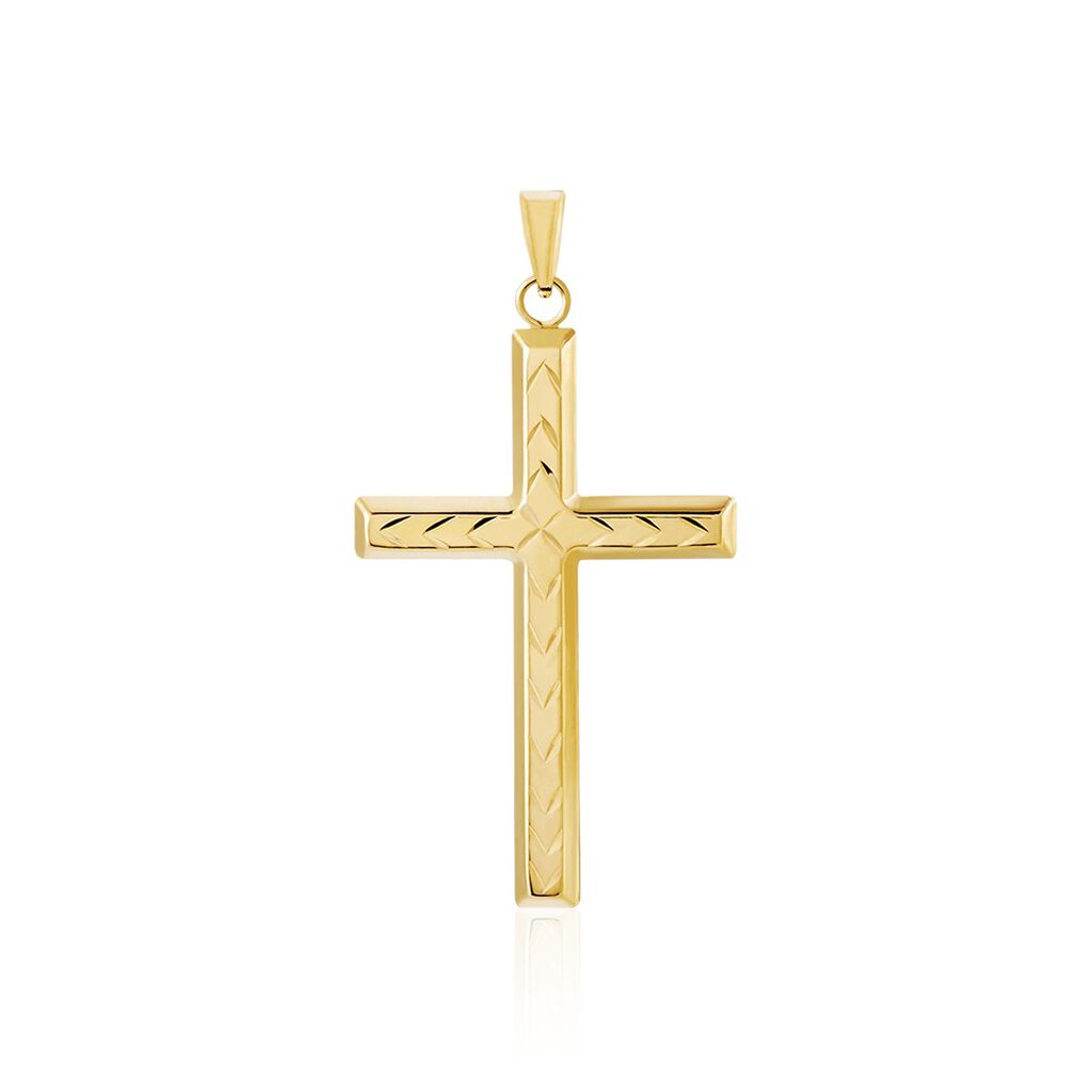 Anh&auml;nger Gold 375 Kreuz