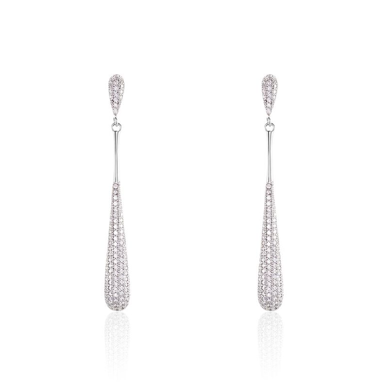 Boucles D'oreilles Argent  - Spannringe Damen | OROVIVO