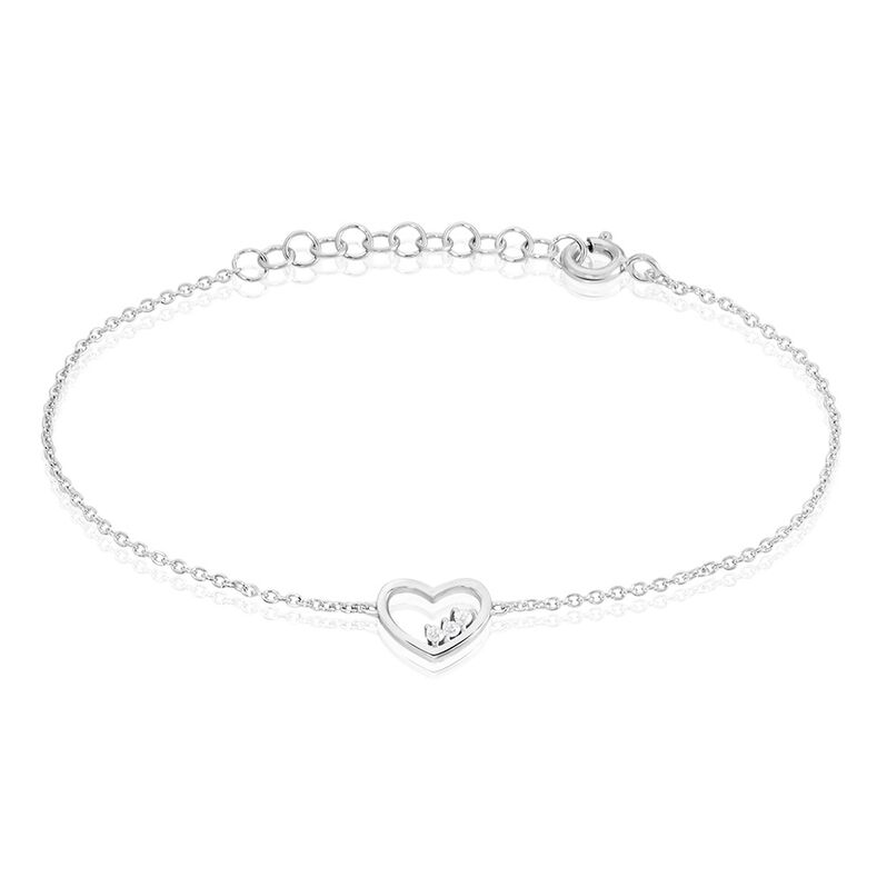 Bracciale Silver Elegance Argento Rodiato Cubic Zirconia - Spannringe Damen | OROVIVO