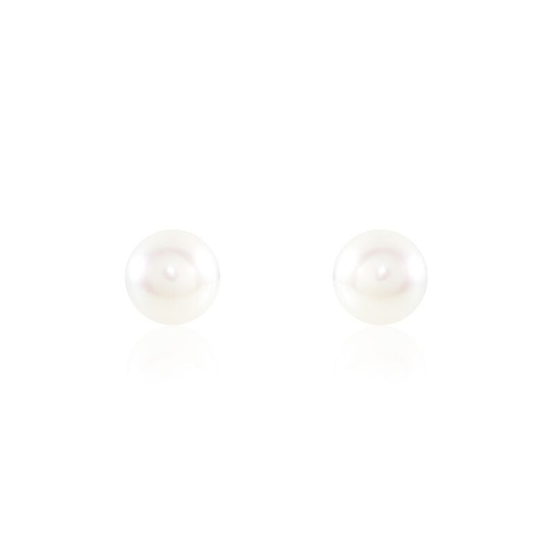 Ohrstecker Gold 375 Zuchtperle 8-9 mm - Ohrstecker Damen | OROVIVO