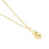 ALEXIA Damen Collier Silber vergoldet 925 Tropfen B 1 mm