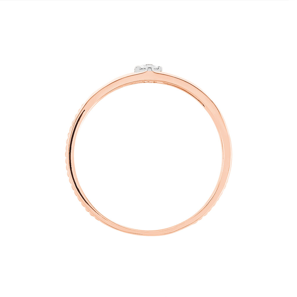Bague Lou Or Rose Diamant - Spannringe Damen | OROVIVO