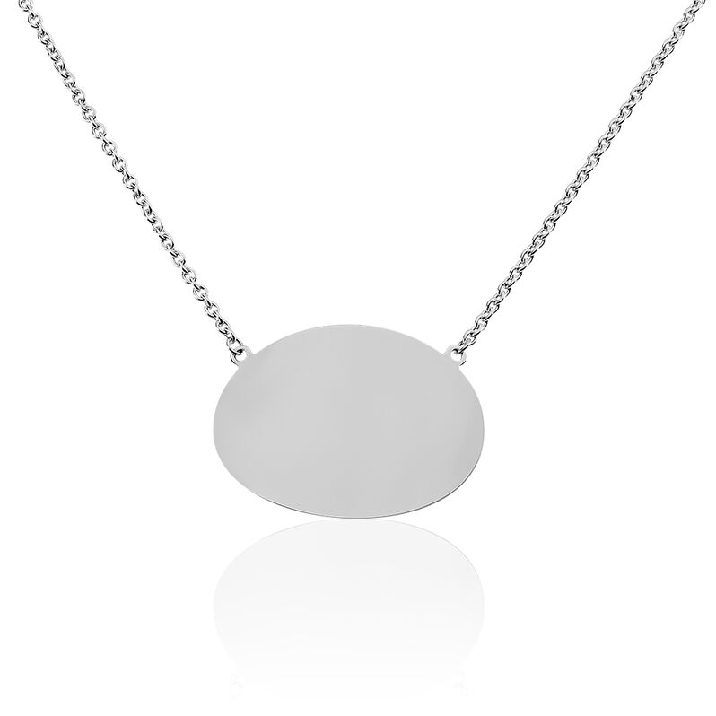 Collier Aline Acier Blanc - Spannringe Damen | OROVIVO