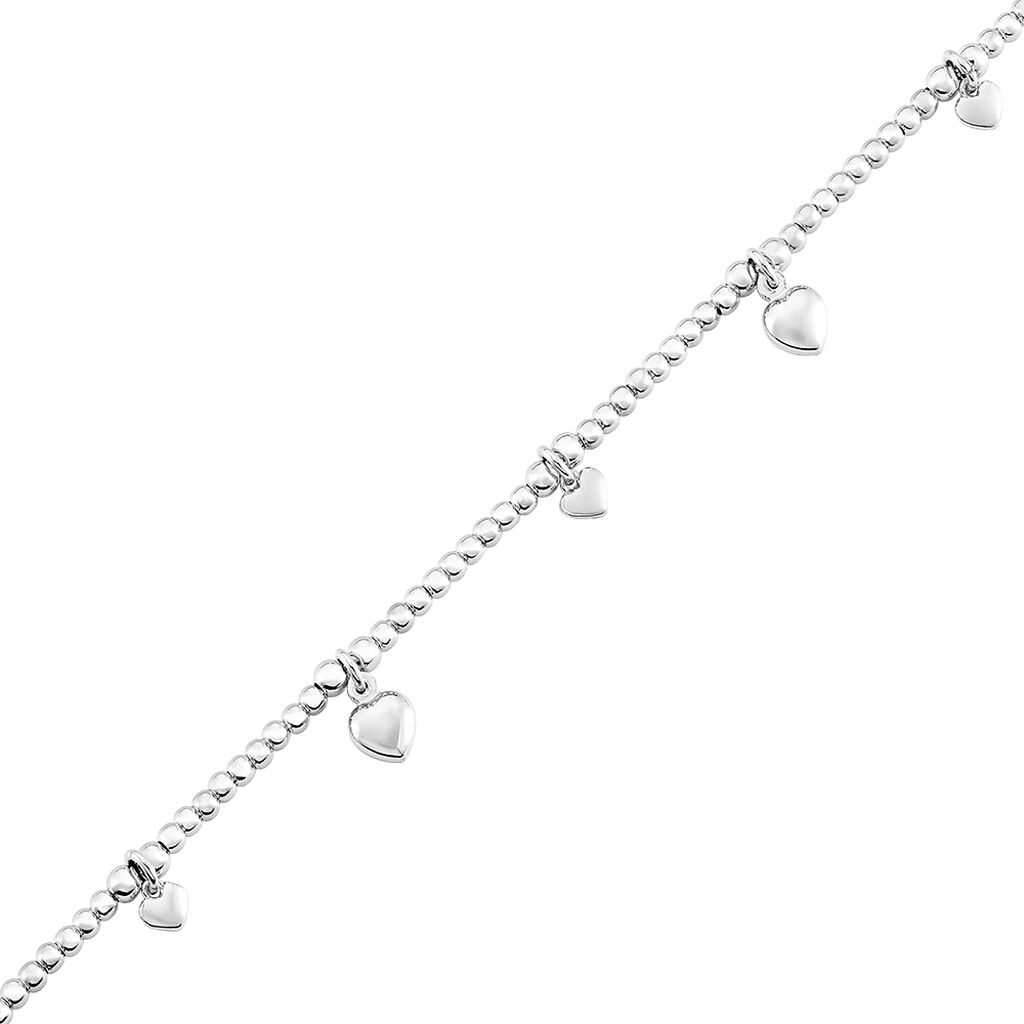 Kinder Armband Silber Silber 925 Geometrisch Araya 1,9cm 25mm - Kugelarmbänder Kinder | OROVIVO