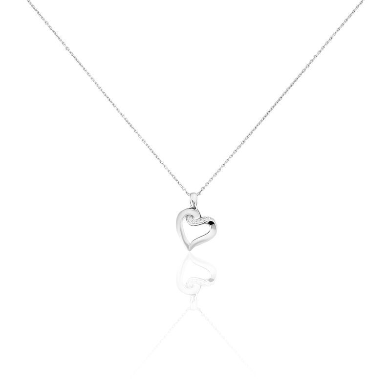Collier Kaina Or Weiss Et Diamants - Spannringe Damen | OROVIVO