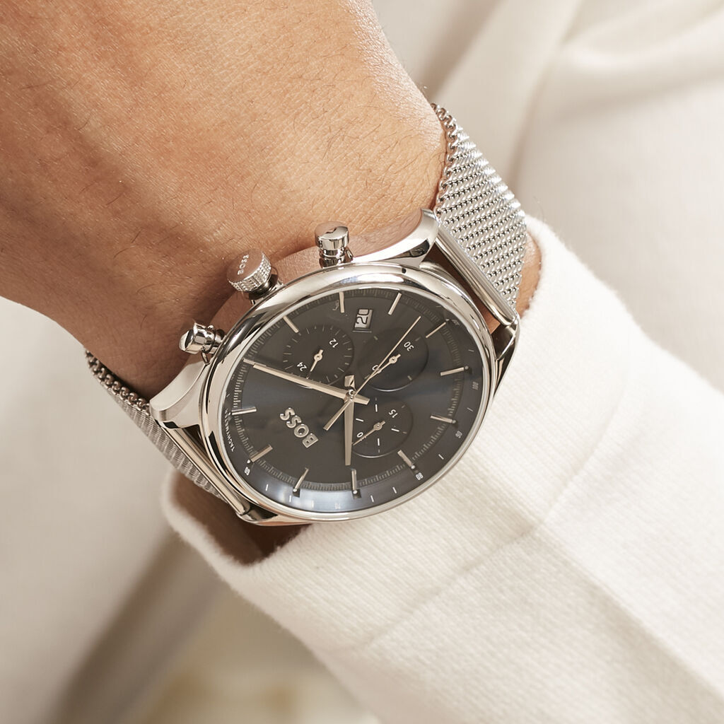 BOSS BLACK Herrenuhr Gregor 1514052 Quarz - Armbanduhren Herren | OROVIVO