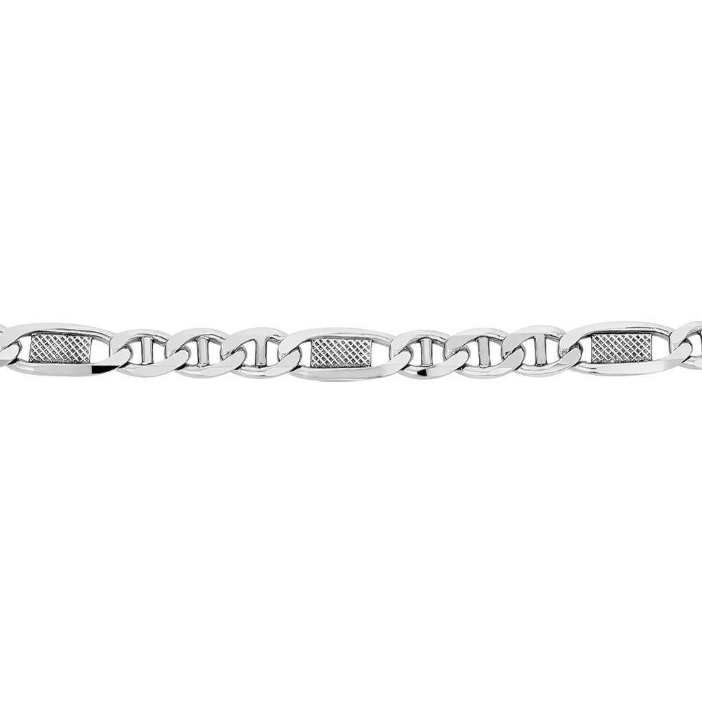 Unisexarmband Stegpanzerkette Silber 925  - Armketten Unisex | OROVIVO