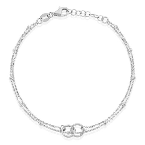 Elysia Damen Armband Silber 925 Kreis B 1 mm - Armb&auml;nder mit Anh&auml;nger Damen | OROVIVO