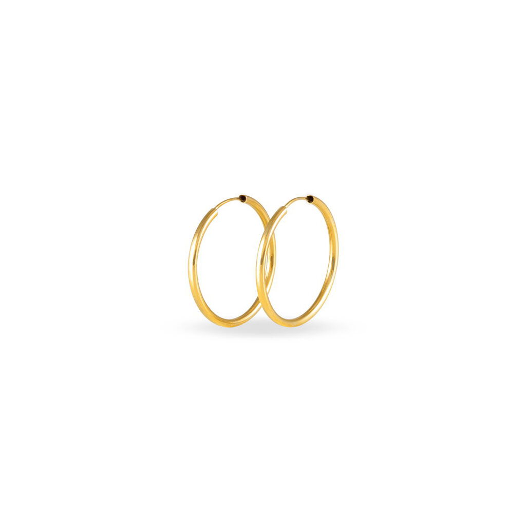 Damen Creolen Gold 375 - Creolen Damen | OROVIVO