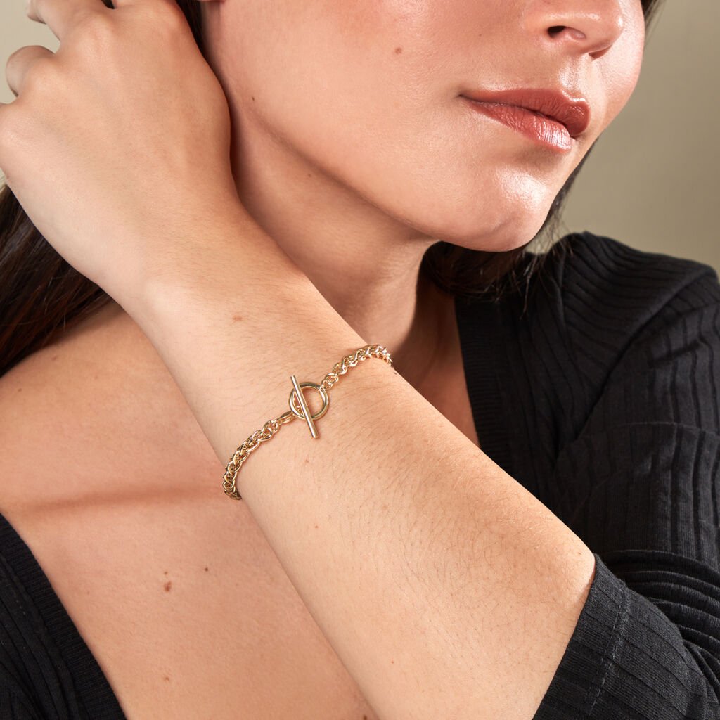 Damen Armkette Silber vergoldet 925 Madalyn 4,00mm - Armketten Damen | OROVIVO