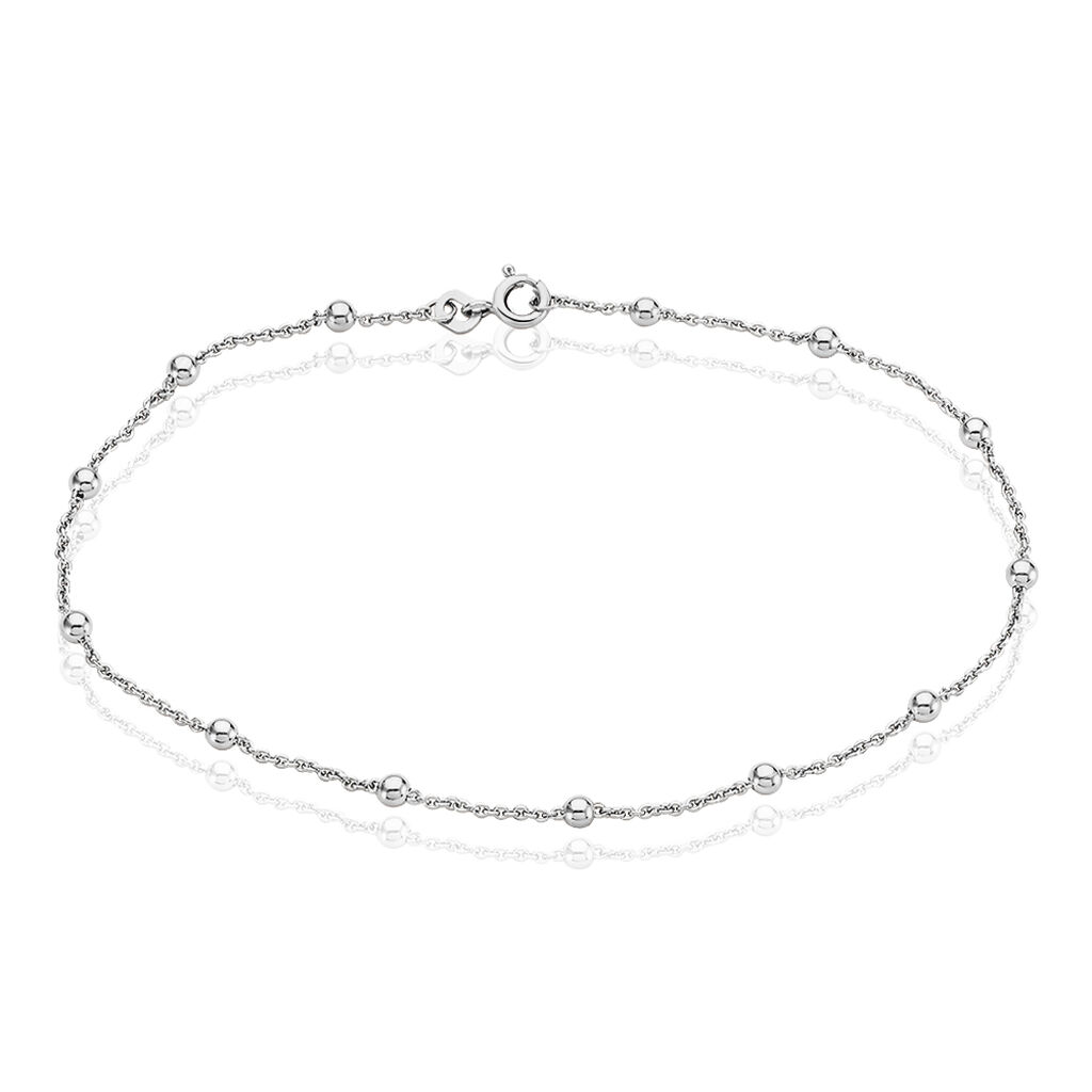 ANKER S RUND KUGEL Damen Fußkette Silber 925 Ball - Kleine Geschenke Damen | OROVIVO