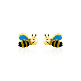 Kinder Ohrstecker Gold 375 Biene - Ohrstecker Kinder | OROVIVO