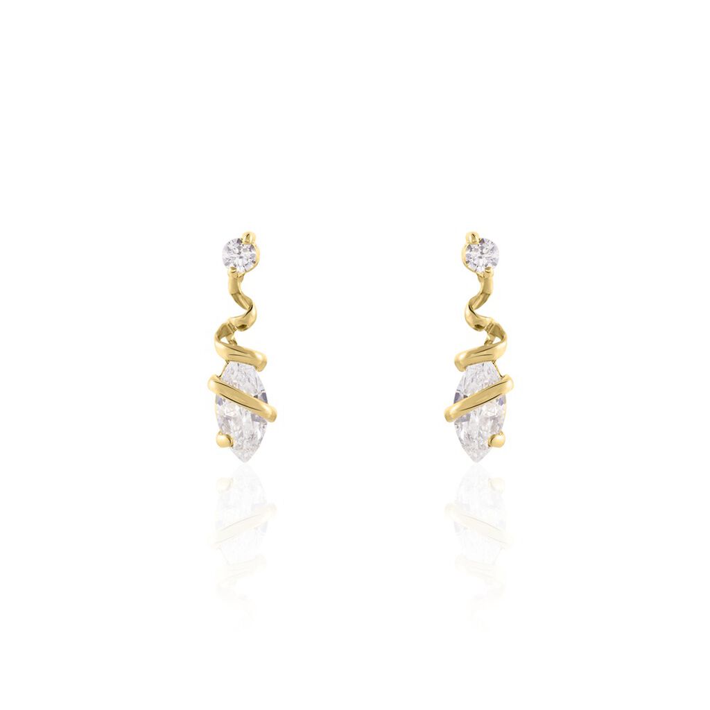 Boucles D'oreilles Plaqué Or - Spannringe Damen | OROVIVO