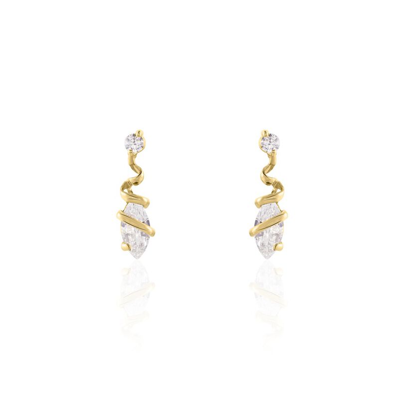 Boucles D'oreilles Plaqué Or - Spannringe Damen | OROVIVO