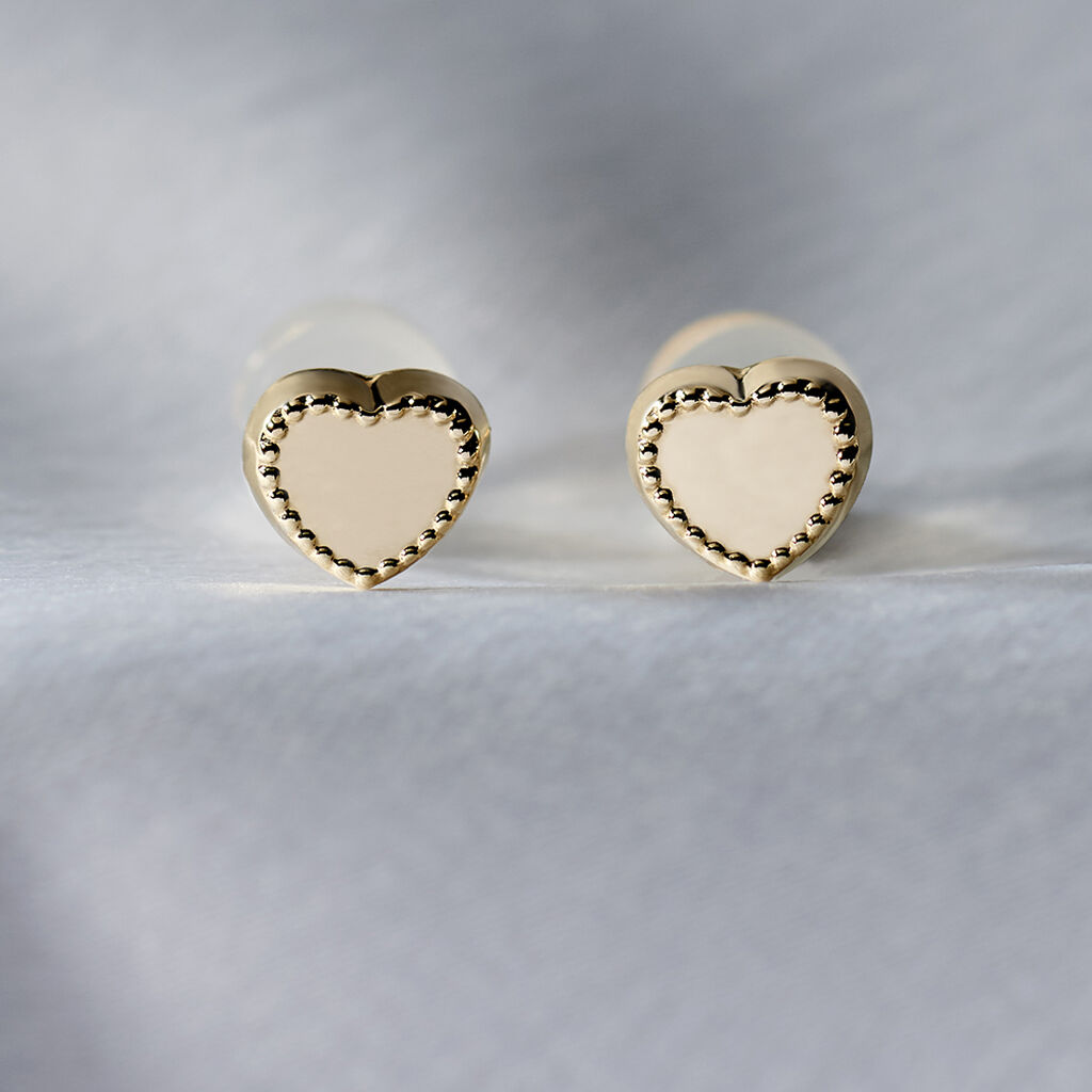 Ohrstecker Gold 375 Herz