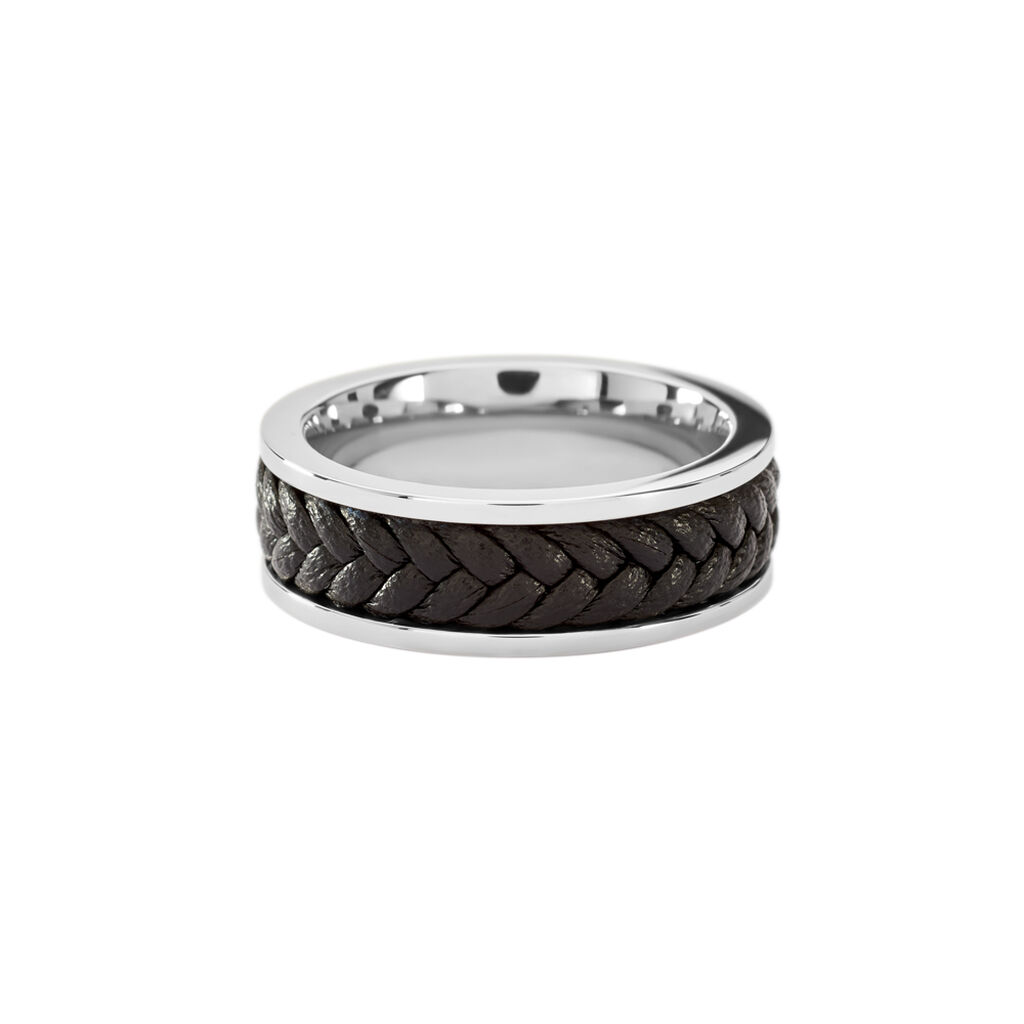 THEODORE Herren Ring Edelstahl B 8 mm