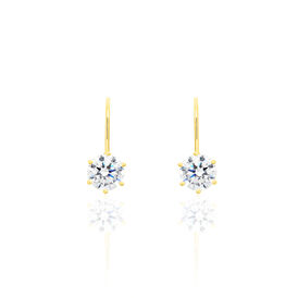 Damen Ohrhänger Gold 375 Zirkonia - Ohrhänger Damen | OROVIVO