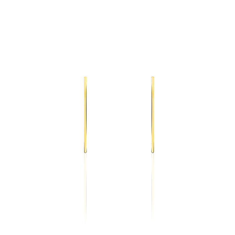 Boucles D'oreilles Graphic Chic Or Jaune - Spannringe Damen | OROVIVO