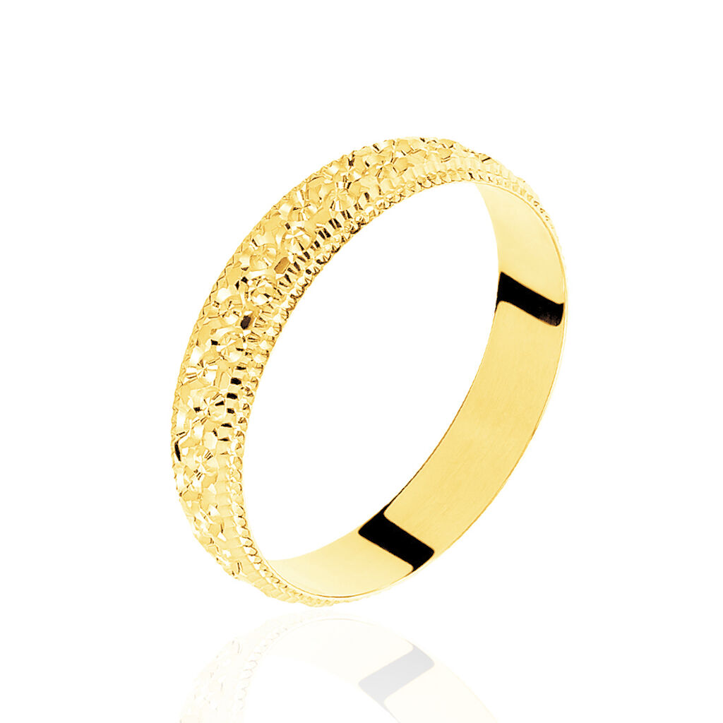 Alliance Fantaisie Or Jaune - Spannringe Unisex | OROVIVO