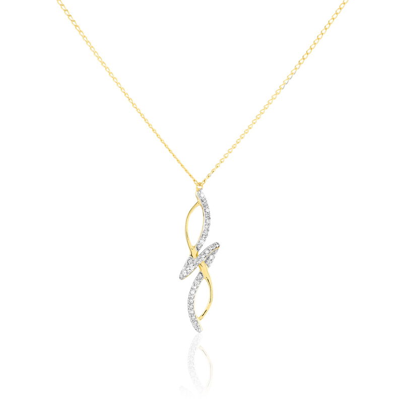 Collier Eliseum Or Jaune Diamant - Spannringe Damen | OROVIVO